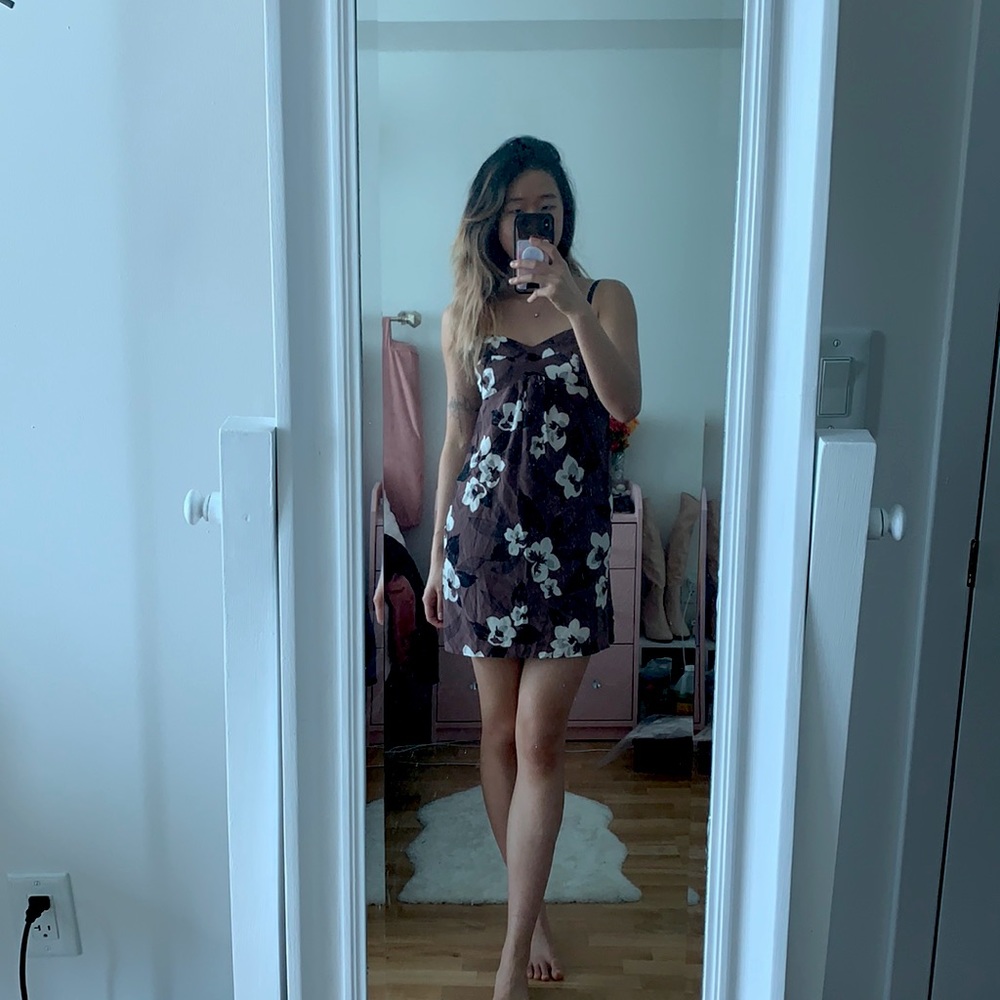 NWT Yumi Kim silk floral print sun dress mini